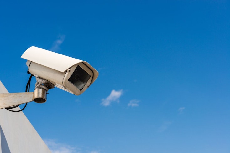 Image of a security camera