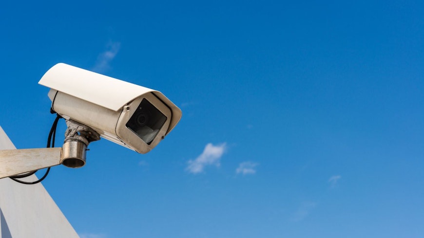 Image of a security camera