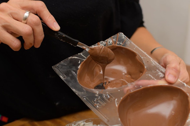 Image of an Easter egg mold