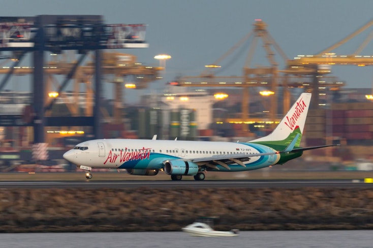 Image of Air Vanuatu plane