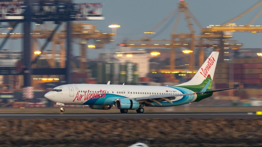 Image of Air Vanuatu plane