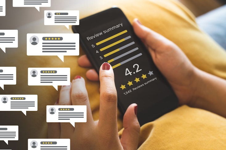 Image of online reviews
