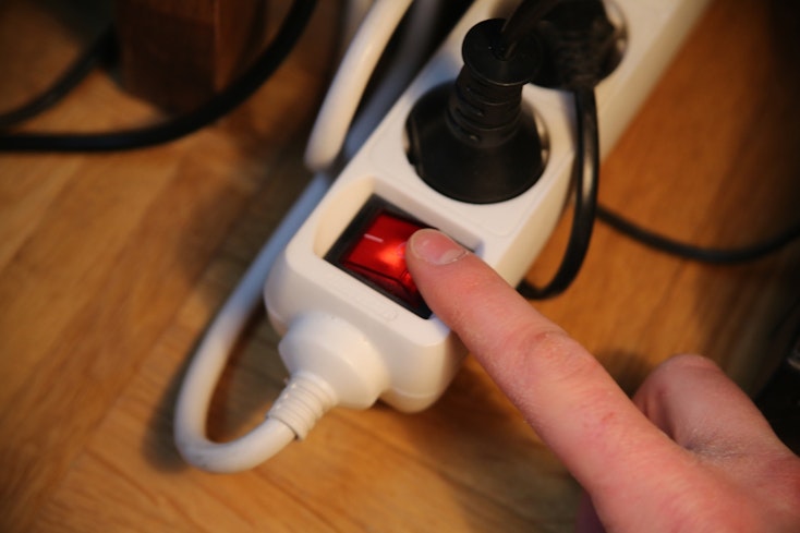 Image of an electricity plug