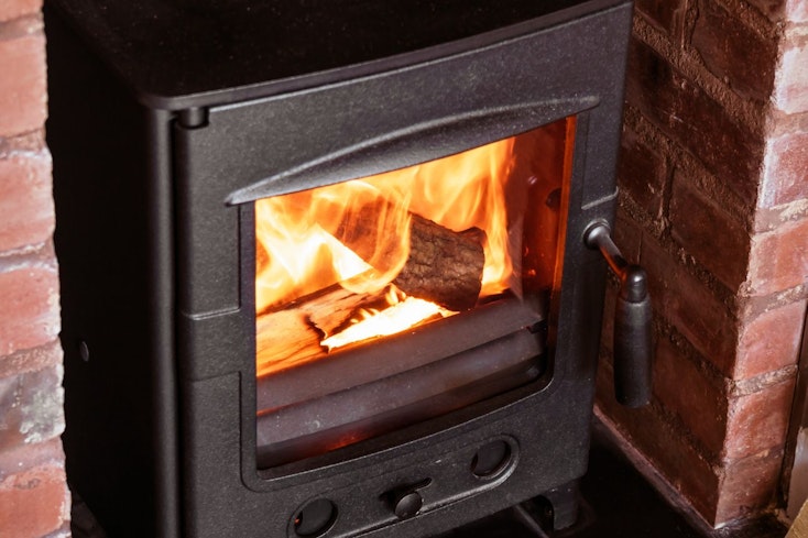Image of a woodburner