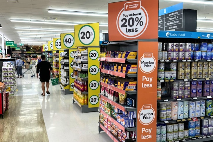 Image of a supermarket