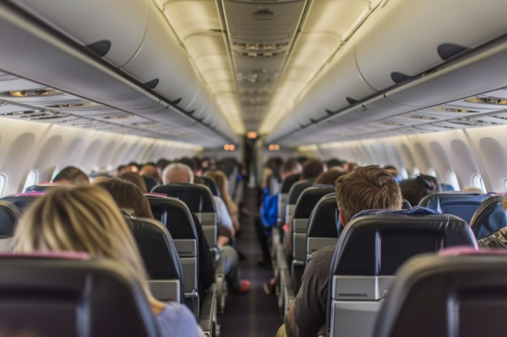 Image of plane interior