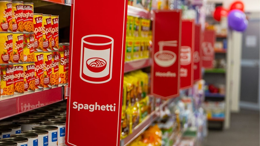 Social supermarket in Wellington