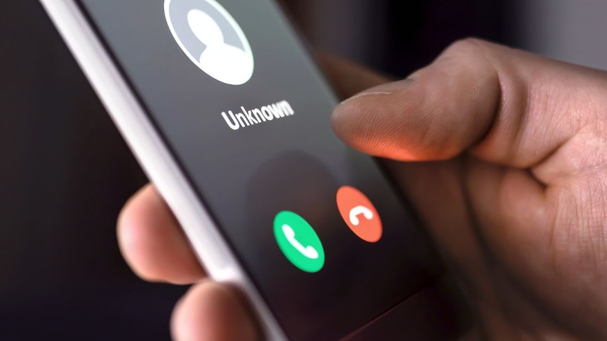 Image of an unknown caller