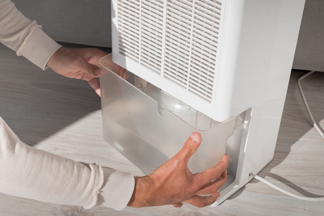 Image of a dehumidifier
