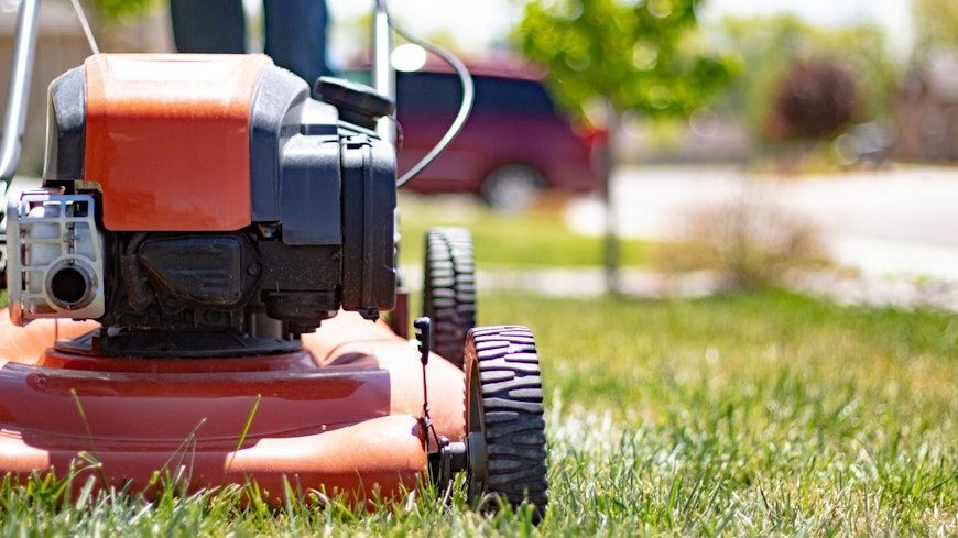 Image of a lawnmower