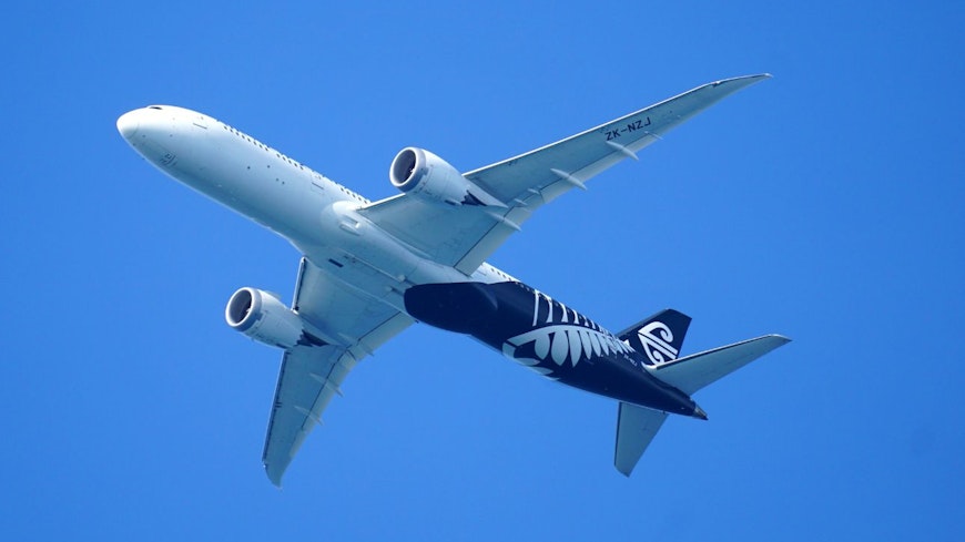 Image of Air New Zealand plane