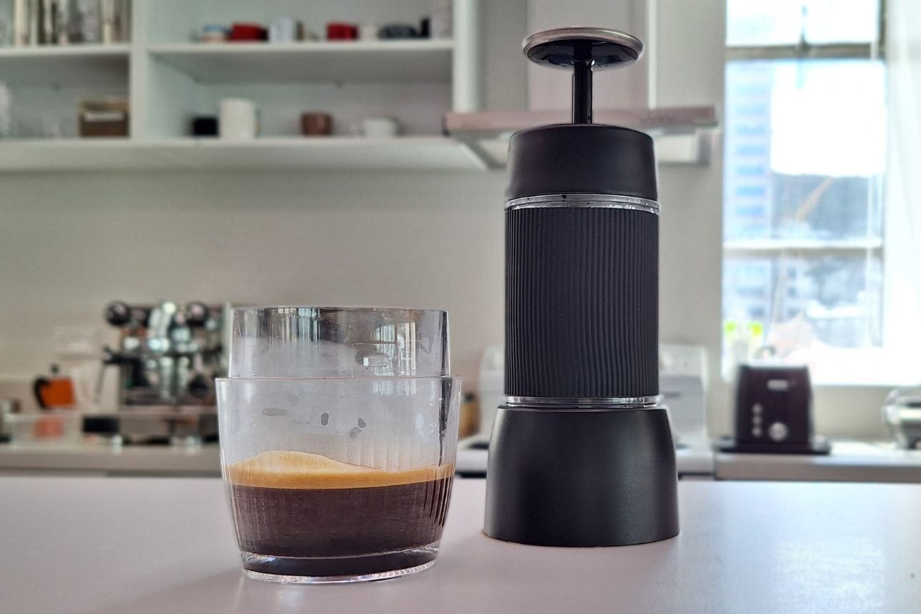 Kmart’s manual espresso maker