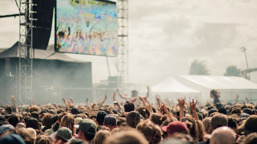 Image of a music festival