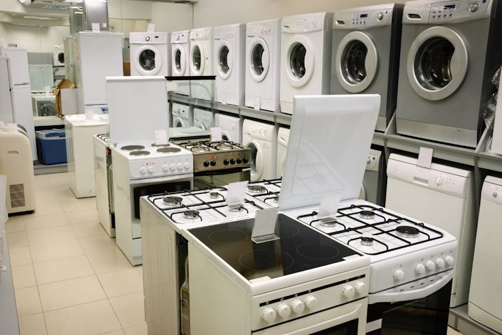 Image of secondhand appliances
