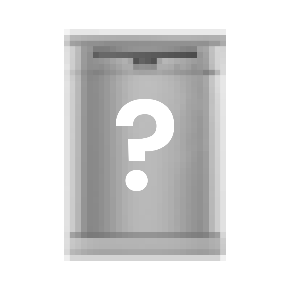 Graphic of a dishwasher with question mark symbol.