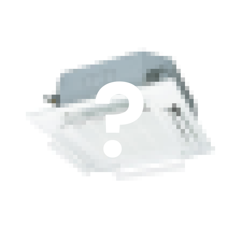 Graphic of a heat pump with question mark symbol.