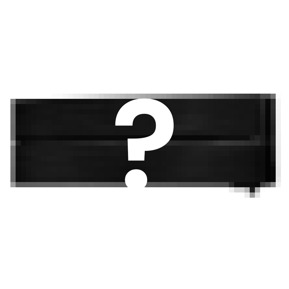 Graphic of a heat pump with question mark symbol.