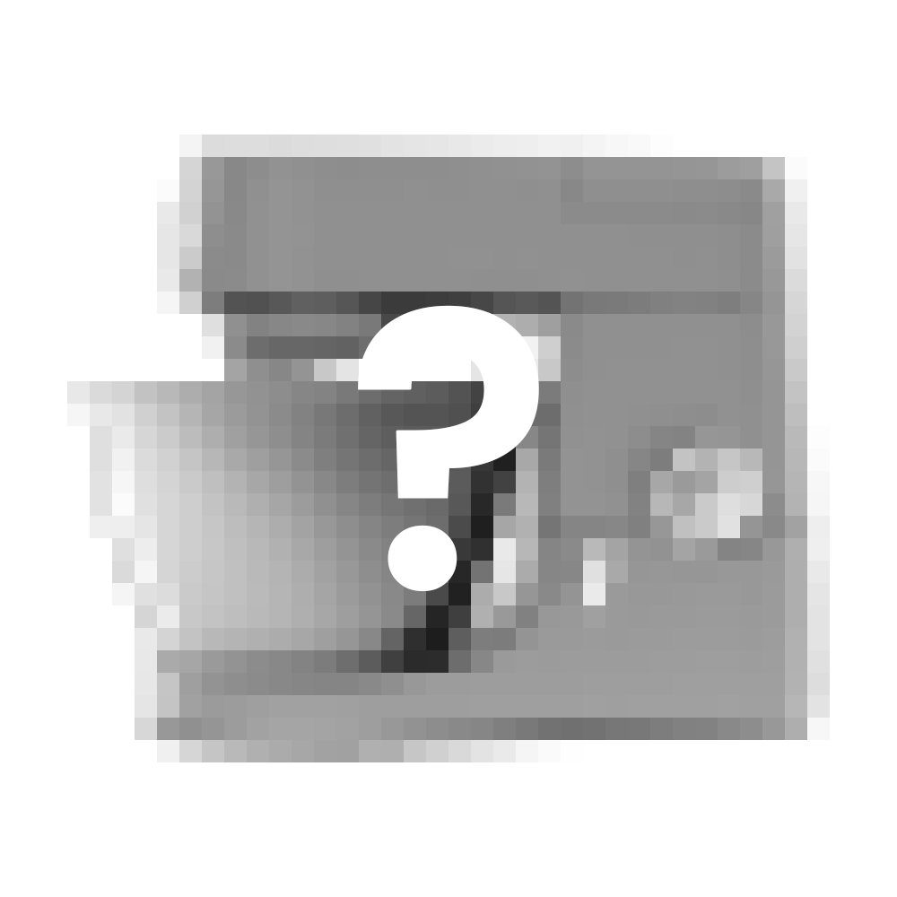 Graphic of a mixer with question mark symbol.