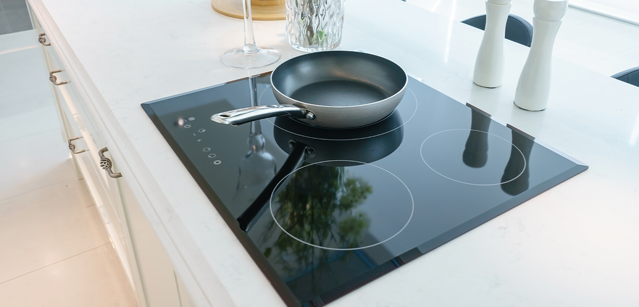 Induction cooktop.