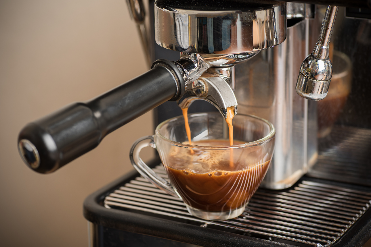 Image of an expresso coffee machine