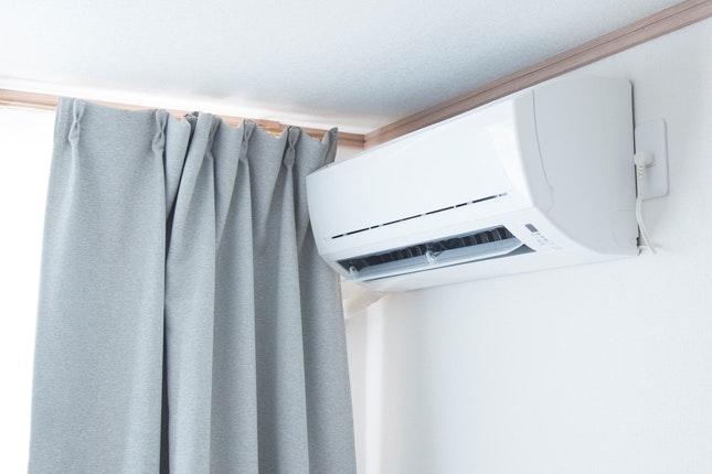 Air con being used at home.