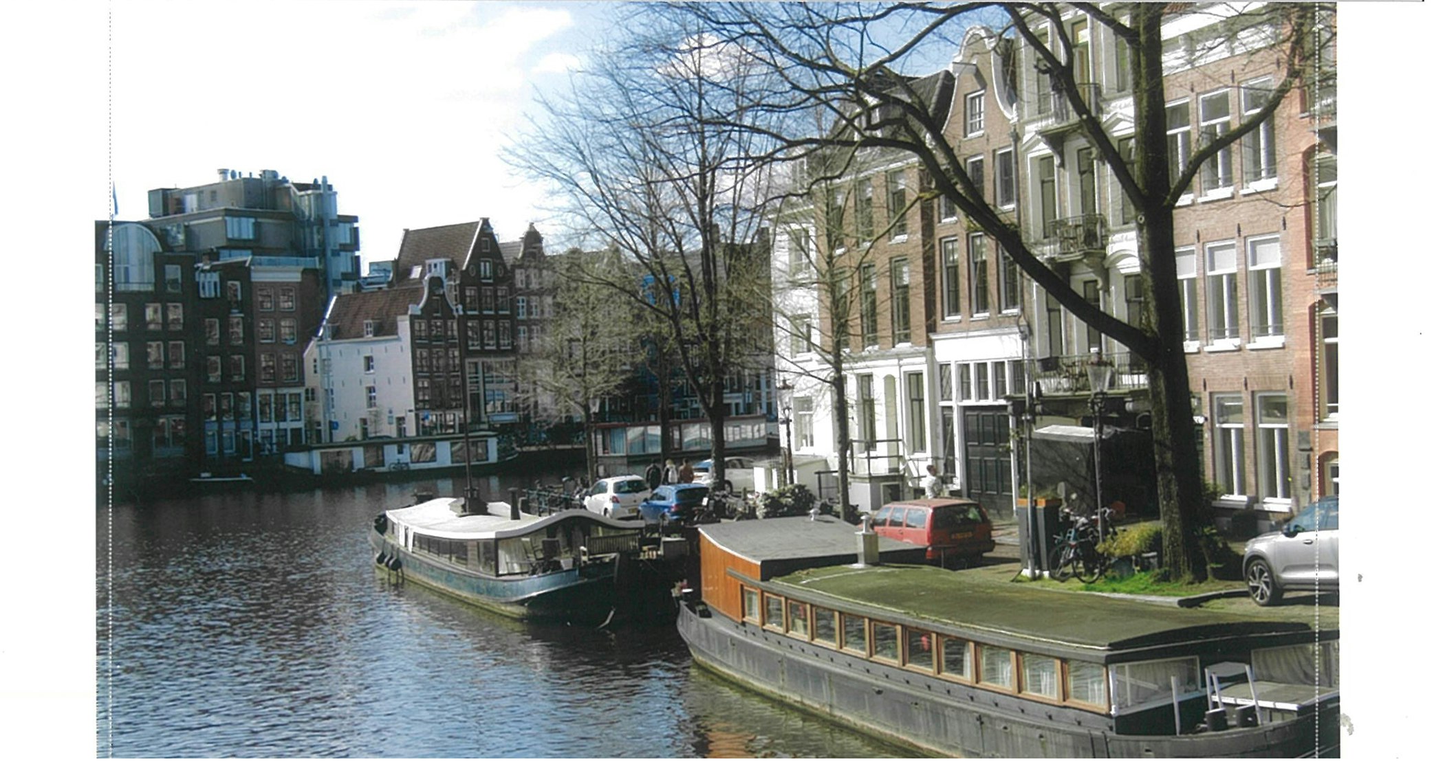 Photo of a canal in Amsterdam, printed with the Canon Selphy CP1300.