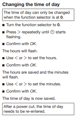 Image of Miele's user manual.