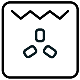 Fan grill symbol - oven.