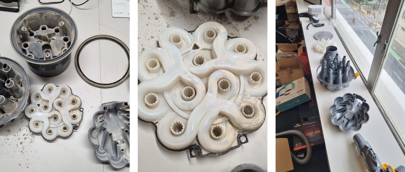 Photo of Dyson head attachements