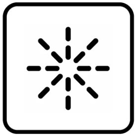 Rinse aid symbol