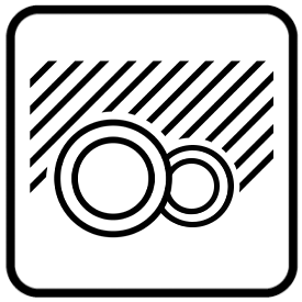 Top rack only symbol