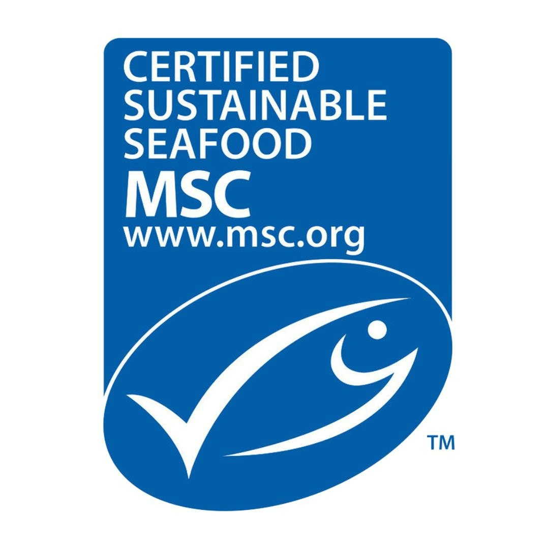 Marine Stewardship Council certified logo.