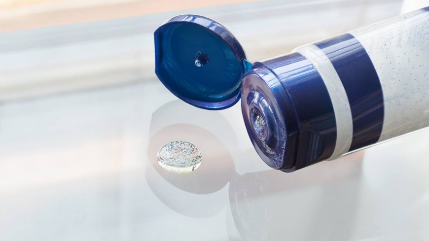 Image of a beauty product with micro beads