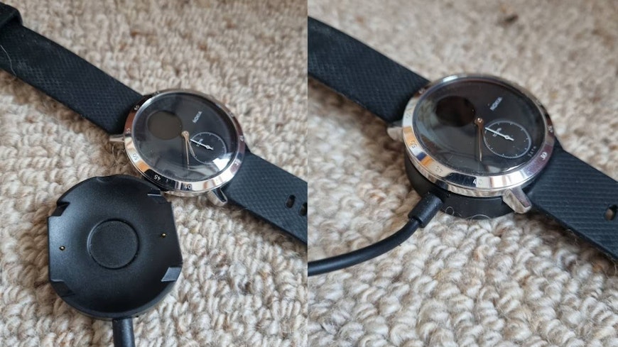 Image of Withings charging port