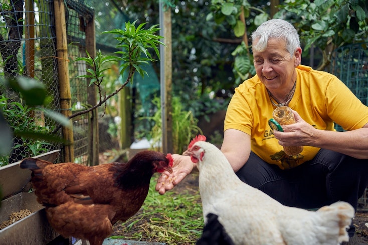 Image of a woman and