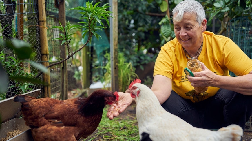 Image of a woman and