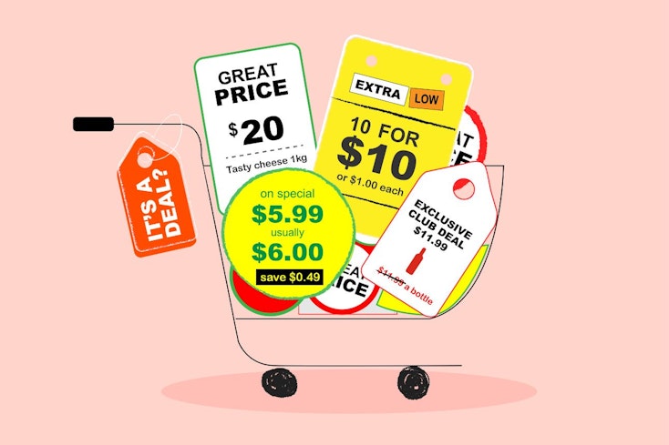 Graphic of a shopping cart