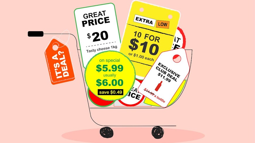 Graphic of a shopping cart