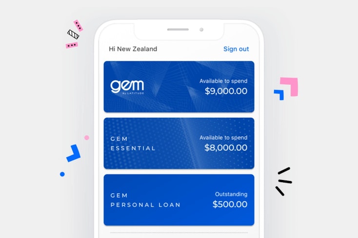 Image of Gem's mobile app