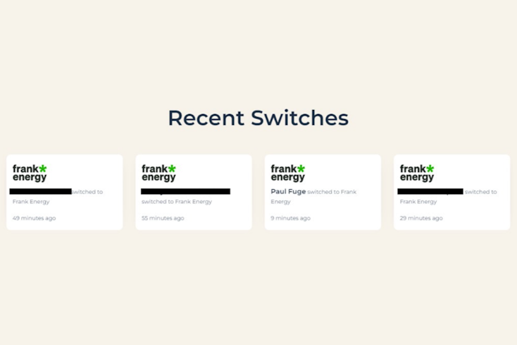Image of CompareBear recent switches page