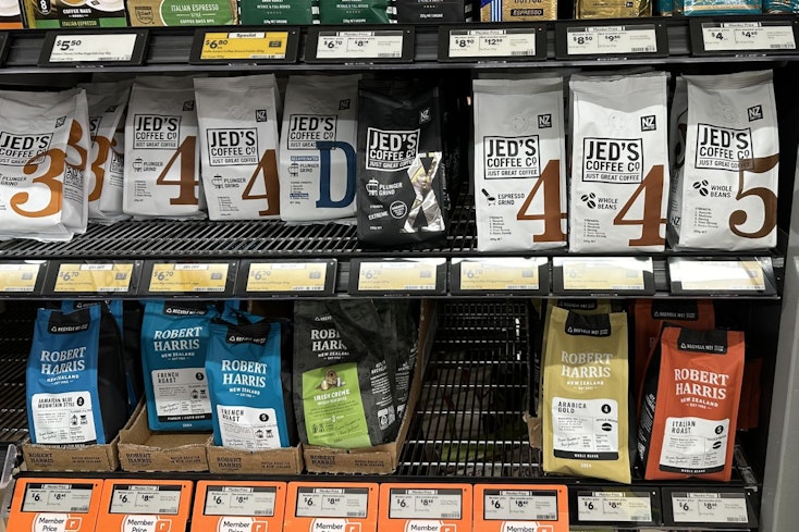 Image of coffee bean bags