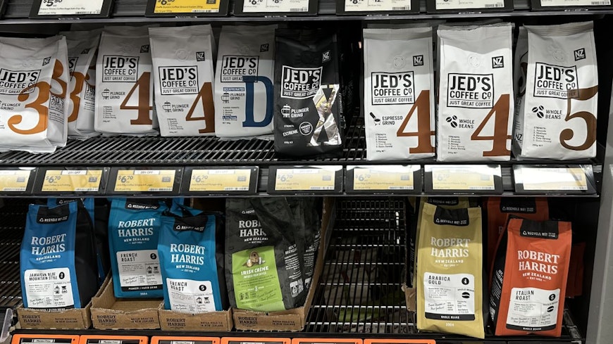 Image of coffee bean bags