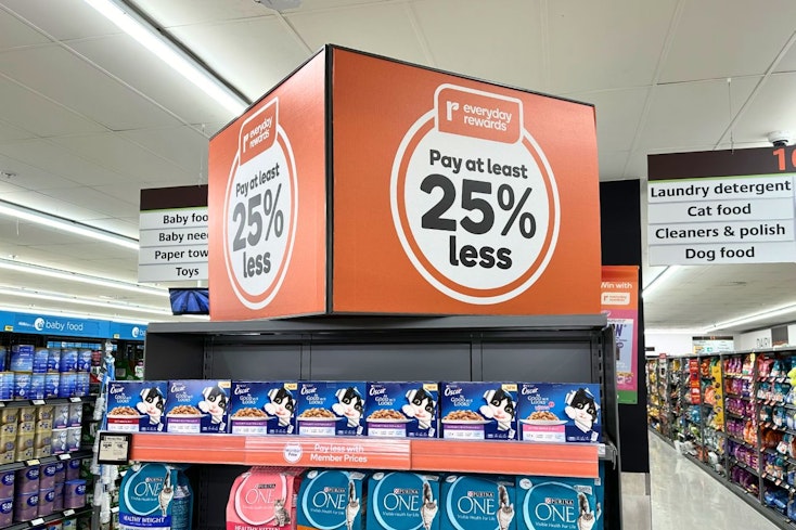 Image of a supermarket sale sign