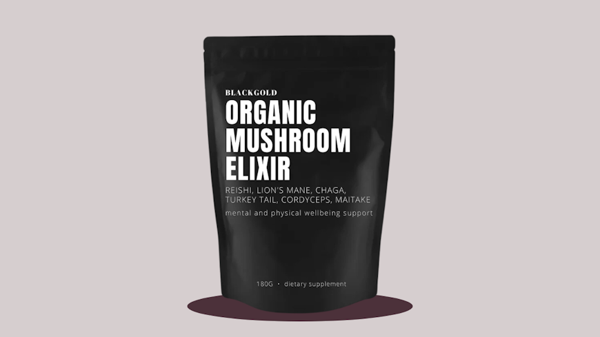 BlackGold’s Organic Mushroom Elixir