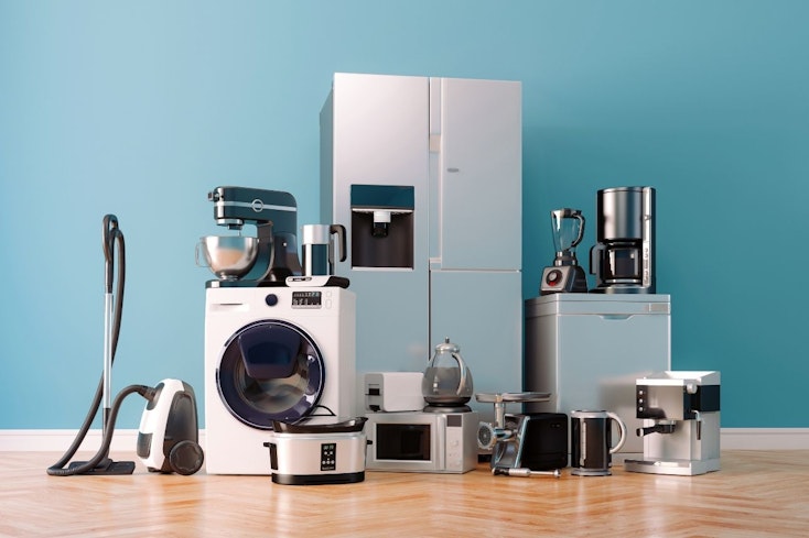 Image of kitchen appliances.