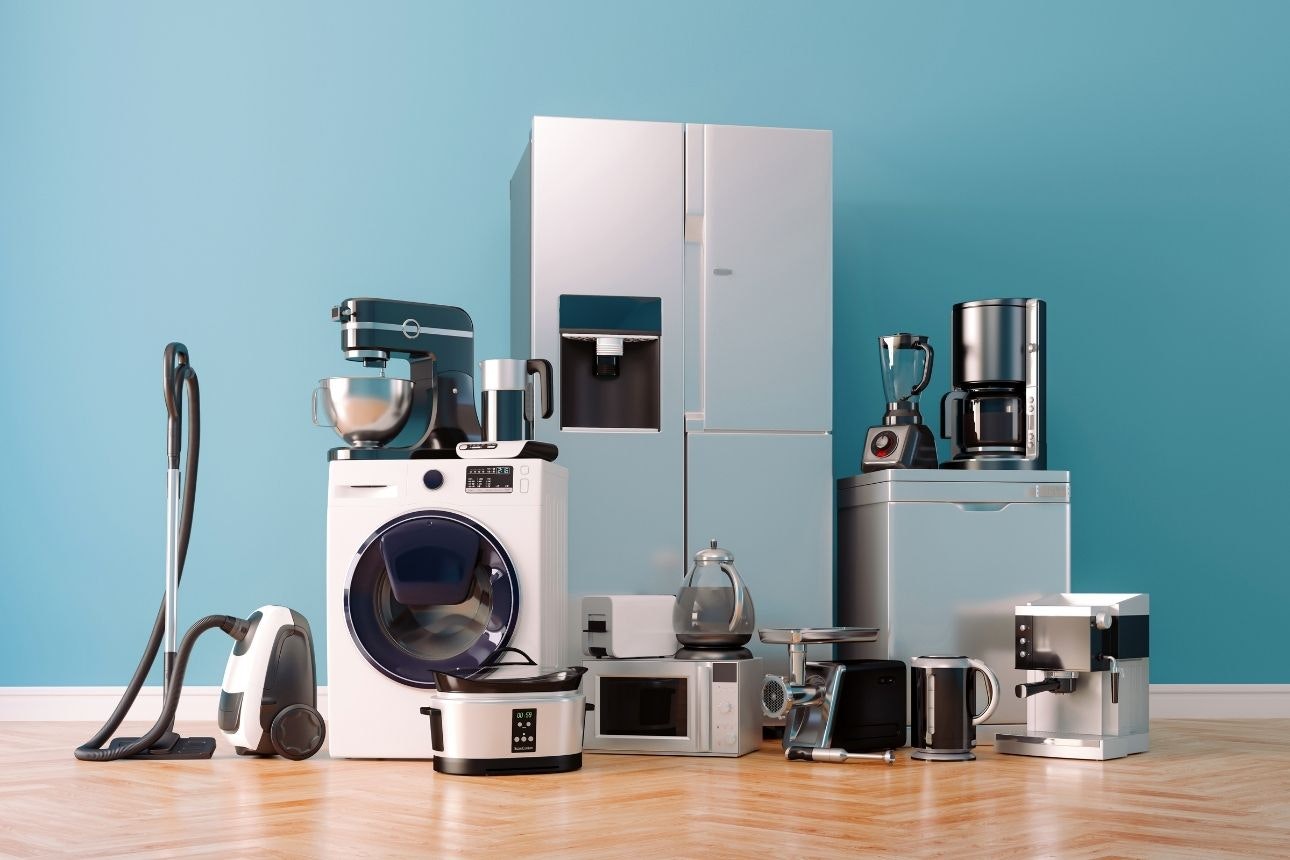 Image of kitchen appliances.