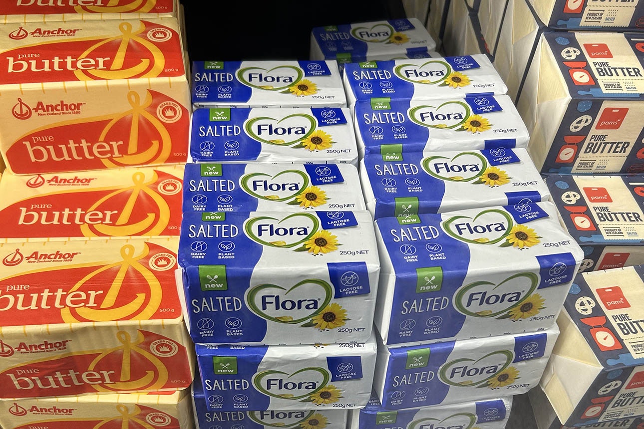 Flora 'butter' instore.
