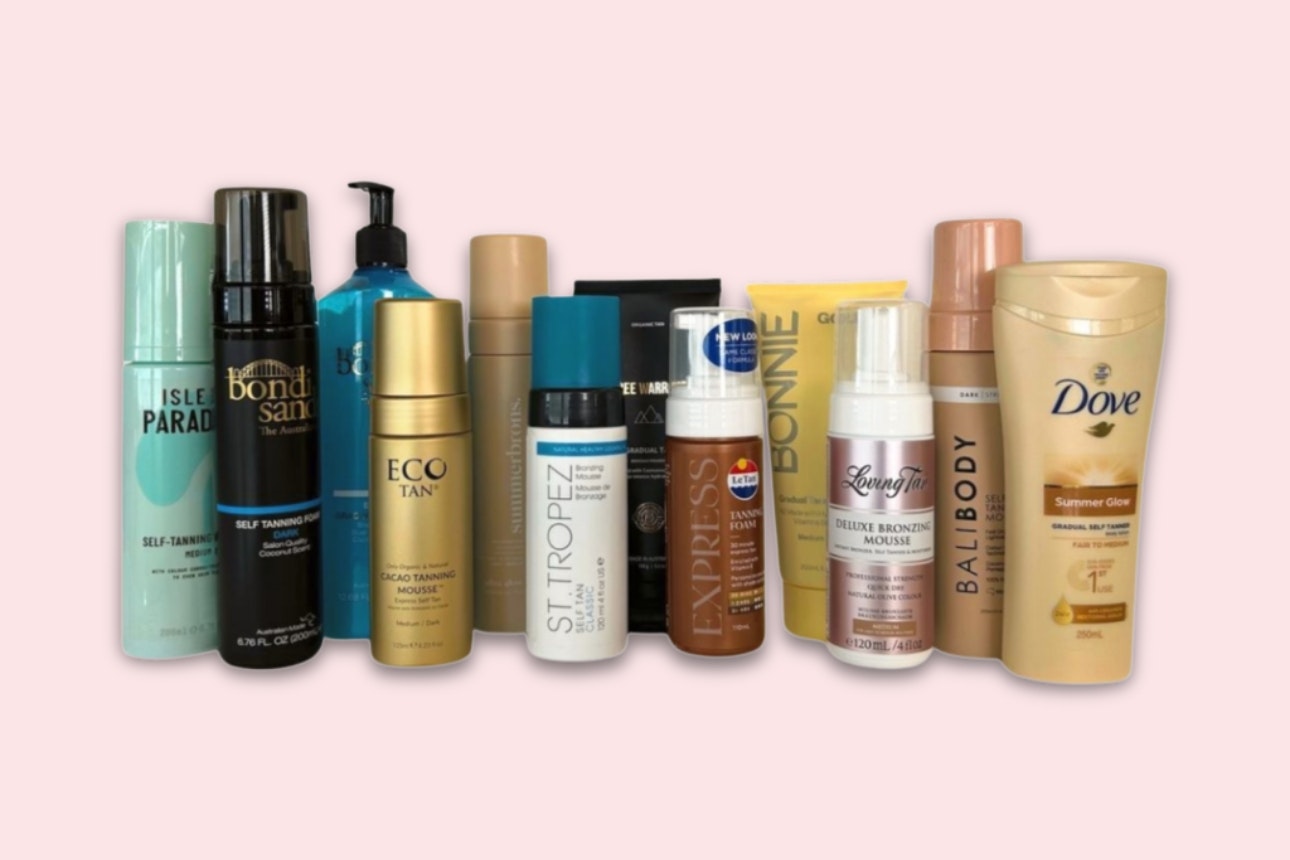 Fake tan products.
