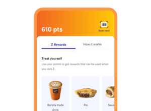 Z Rewards app.