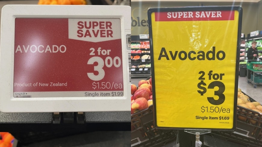 Avocado prices.